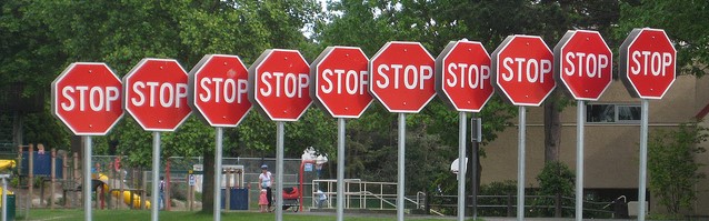 stop signs by Wootpeanuts