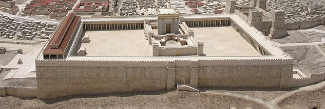 Temple Mount (Jerusalem model)_1357 by James Emery